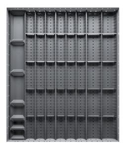 Bott cubio deep plastic trough kit B for drawers 650x750mm Bott Cubio Tool Storage Drawer Units 650 mm wide 750 deep 43020038 